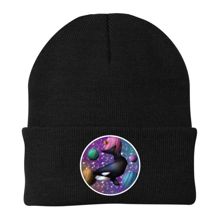 Orca Space Knit Cap Winter Beanie