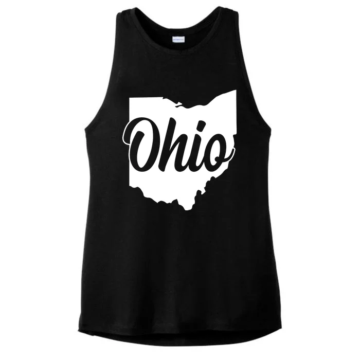 Ohio State Ladies Tri-Blend Wicking Tank