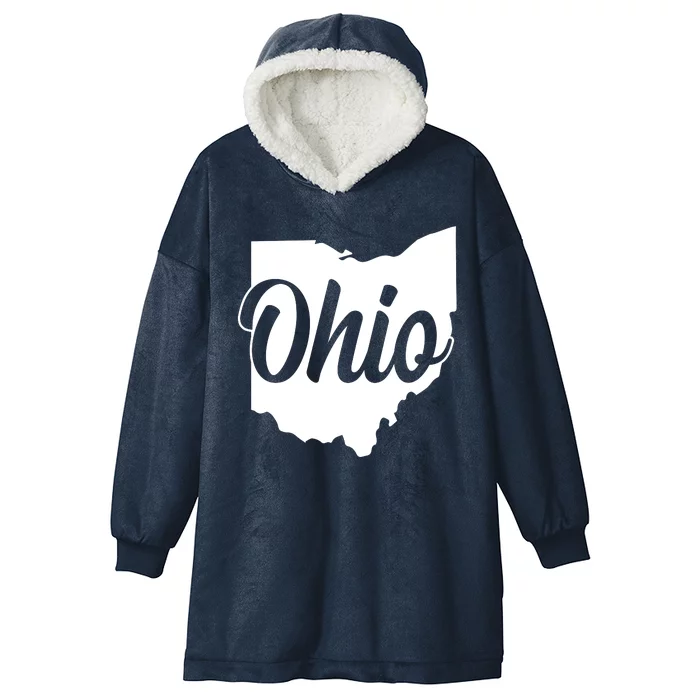 Ohio State Hooded Wearable Blanket