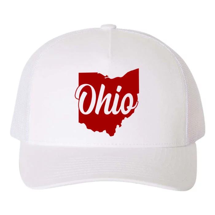 Ohio State Yupoong Adult 5-Panel Trucker Hat