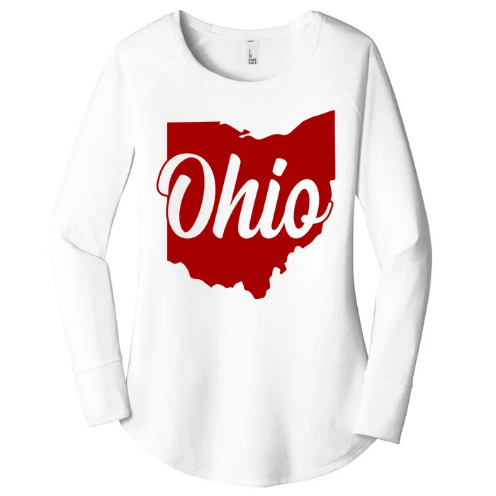 Ohio State Women's Perfect Tri Tunic Long Sleeve Shirt