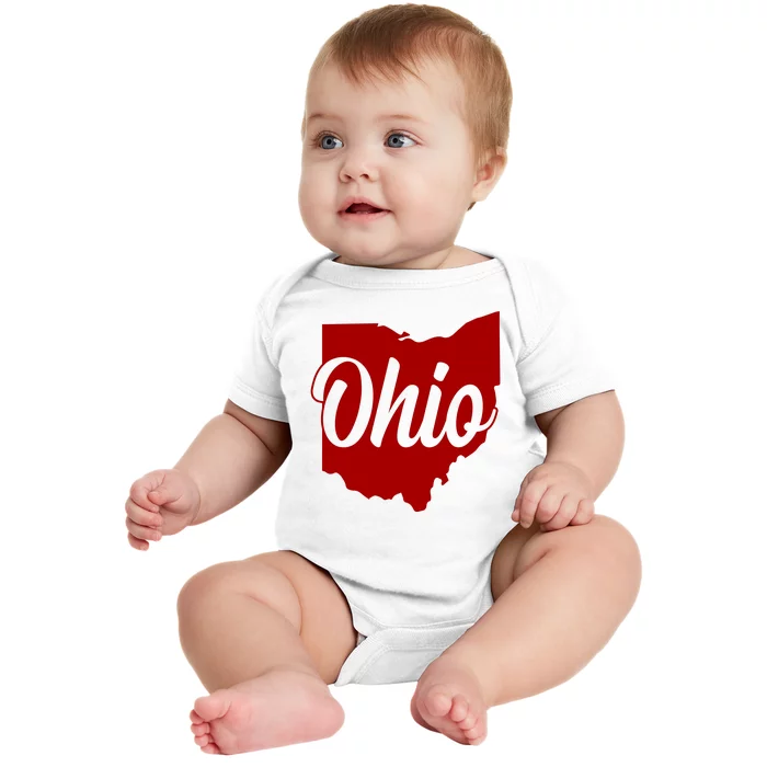 Ohio State Baby Bodysuit