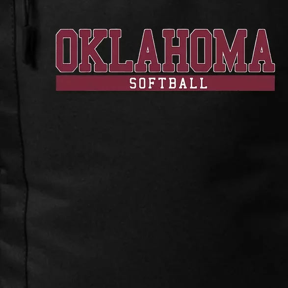 Oklahoma Softball Daily Commute Backpack