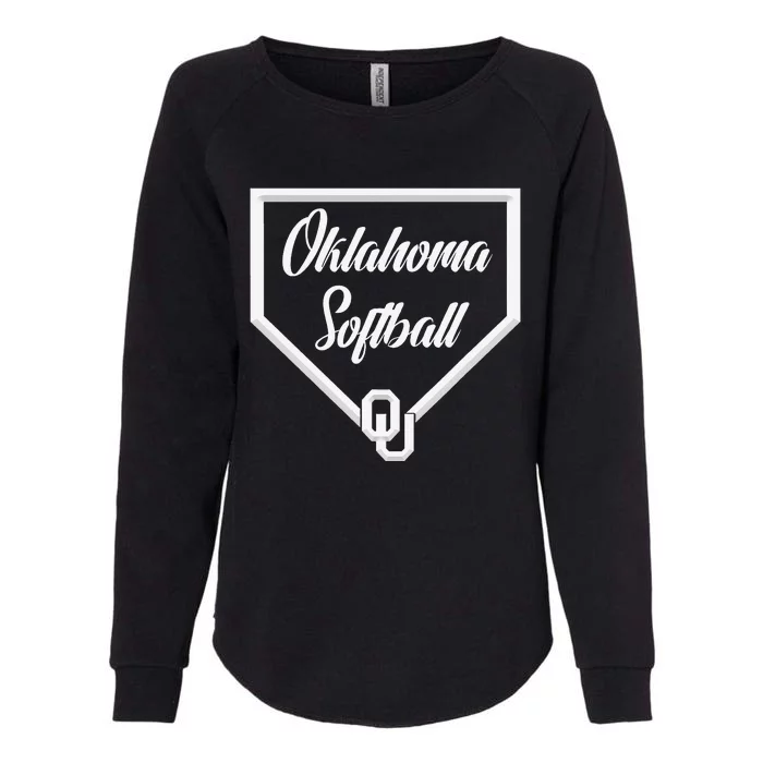 Oklahoma Softball Womens California Wash Sweatshirt