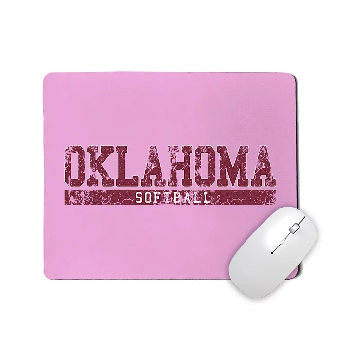 Oklahoma Softball Mousepad