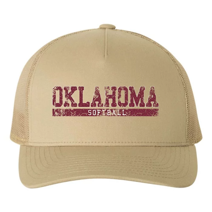 Oklahoma Softball Yupoong Adult 5-Panel Trucker Hat