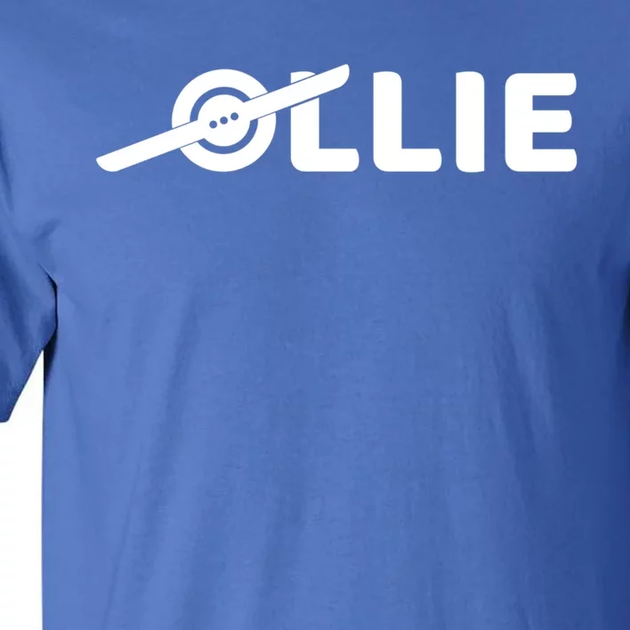 Ollie Skateboard One Wheel Electric Owner Skateboarding Gift Tall T-Shirt