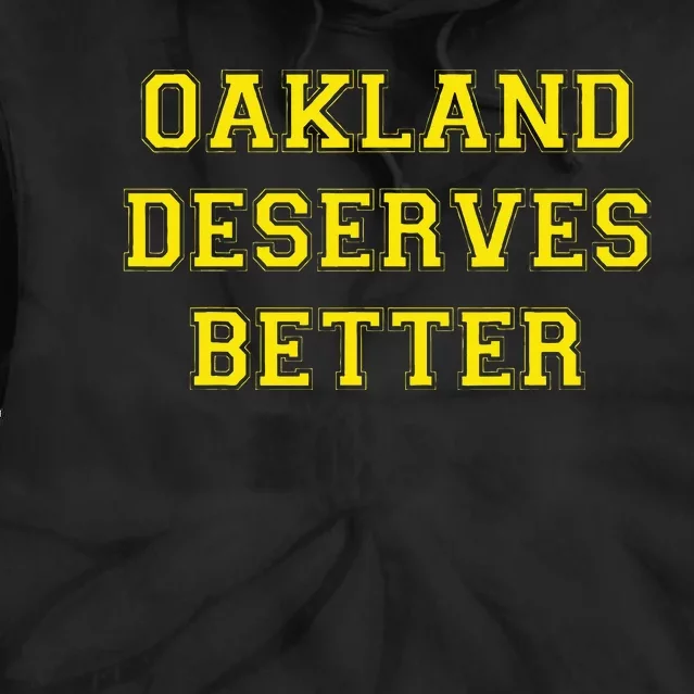 Oakland Sell Tie Dye Hoodie