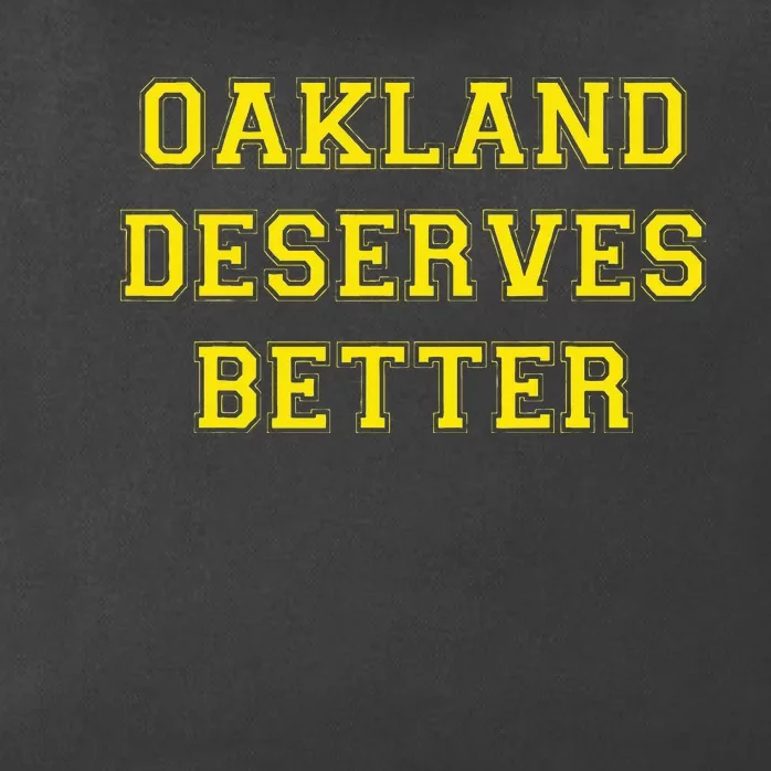 Oakland Sell Zip Tote Bag