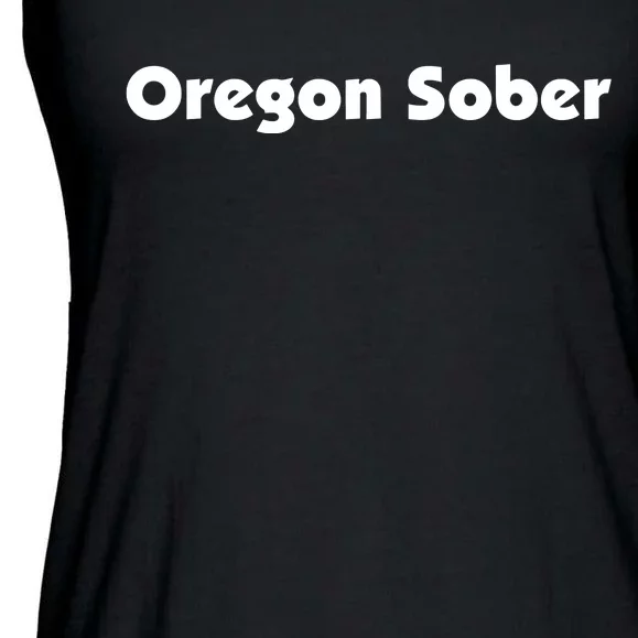 Oregon Sober Ladies Essential Flowy Tank