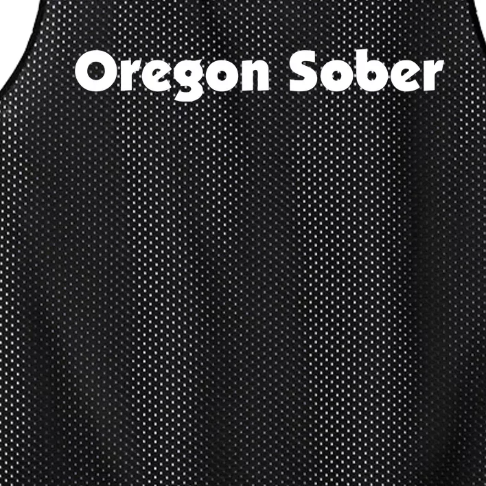 Oregon Sober Mesh Reversible Basketball Jersey Tank