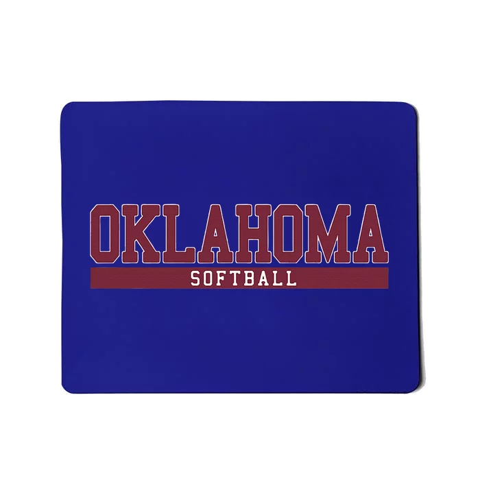 Oklahoma Softball Mousepad