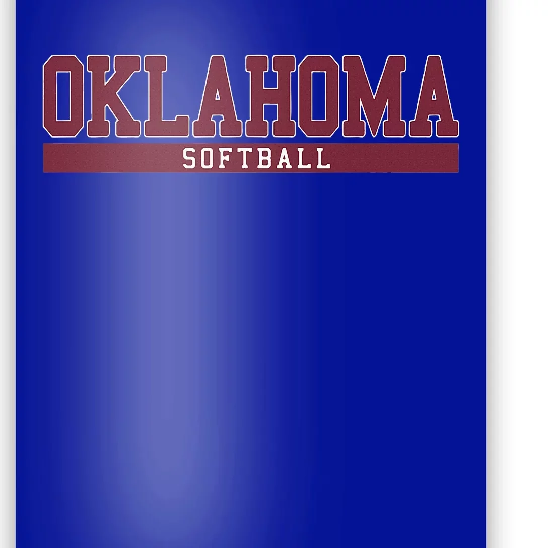 Oklahoma Softball Poster