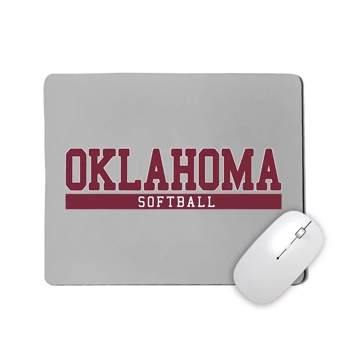 Oklahoma Softball Mousepad