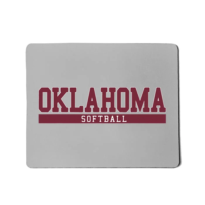 Oklahoma Softball Mousepad