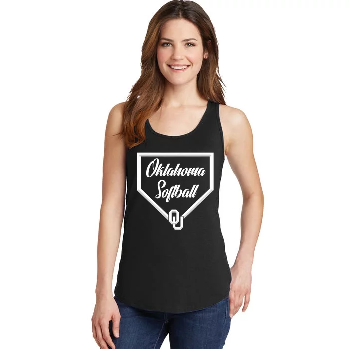 Oklahoma Softball Ladies Essential Tank