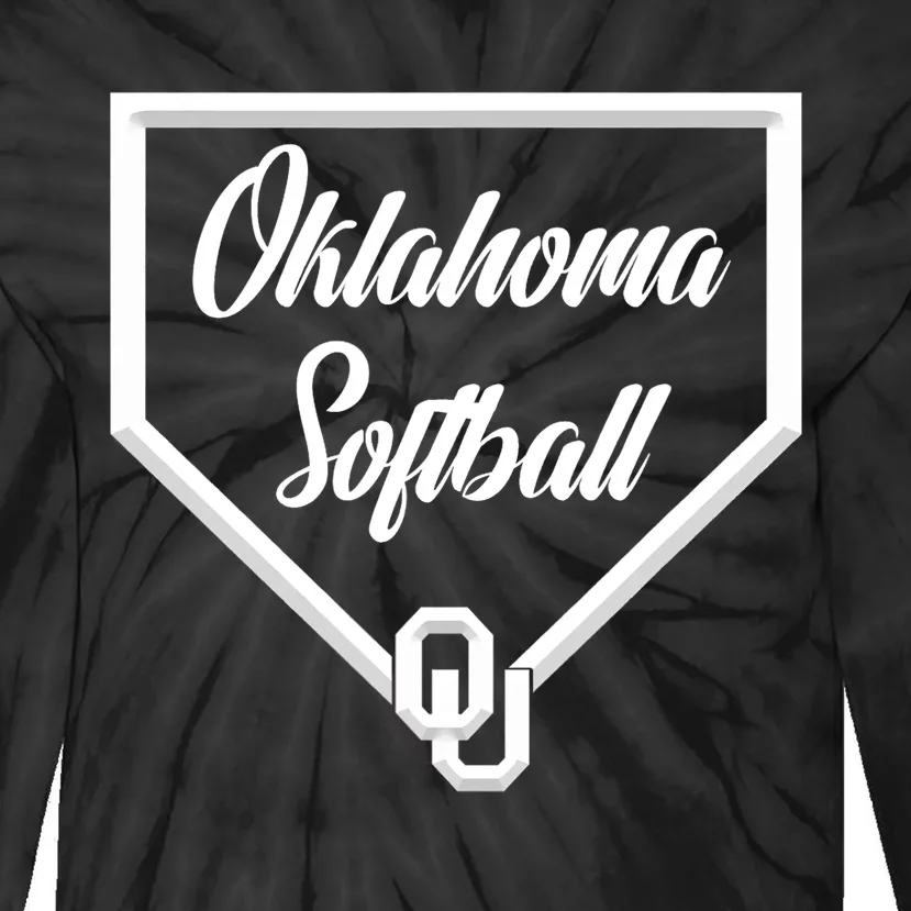 Oklahoma Softball Tie-Dye Long Sleeve Shirt