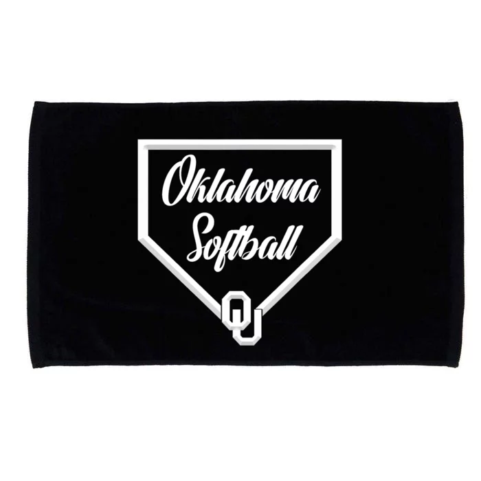 Oklahoma Softball Microfiber Hand Towel