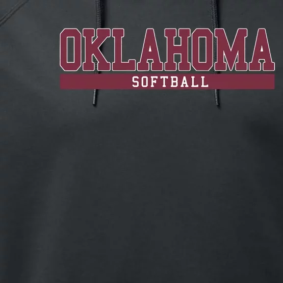 Oklahoma Softball Performance Fleece Hoodie