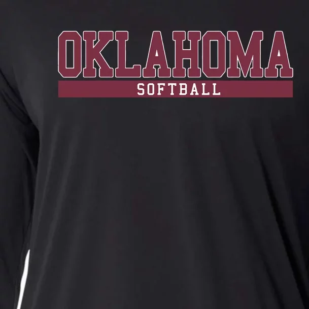 Oklahoma Softball Cooling Performance Long Sleeve Crew