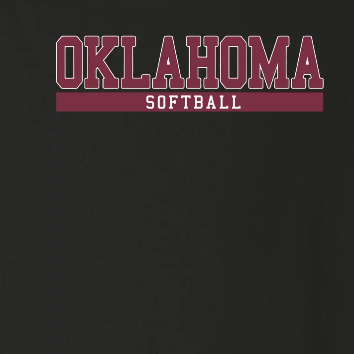 Oklahoma Softball Toddler Long Sleeve Shirt