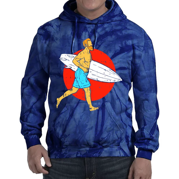 Ocean Surfing Tie Dye Hoodie