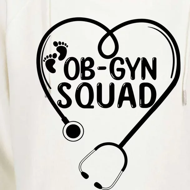 Obgyn Squad Obstetrician Gynecologist Ob Gyn Nurse Life Meaningful Gift Womens Funnel Neck Pullover Hood