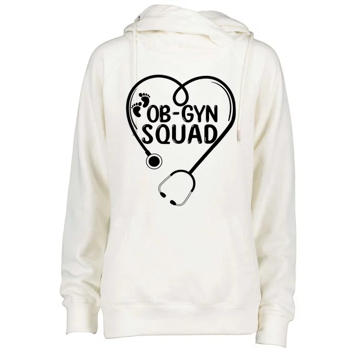 Obgyn Squad Obstetrician Gynecologist Ob Gyn Nurse Life Meaningful Gift Womens Funnel Neck Pullover Hood