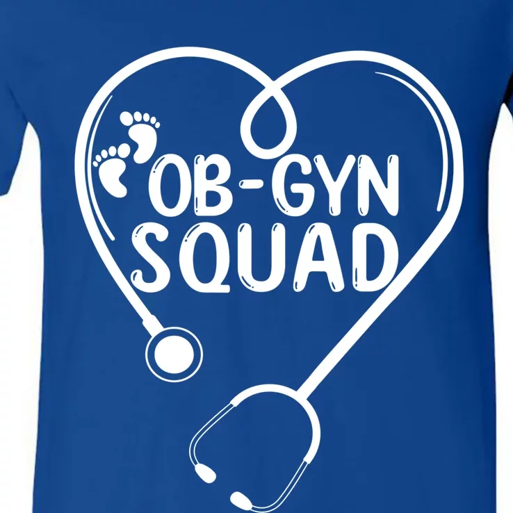 Obgyn Squad Obstetrician Gynecologist Ob Gyn Nurse Life Meaningful Gift V-Neck T-Shirt