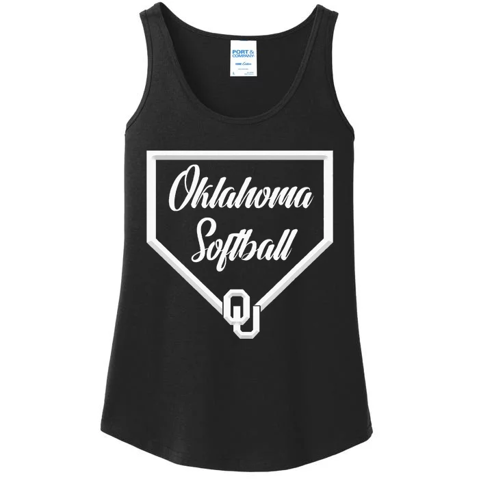 Oklahoma Softball Ladies Essential Tank