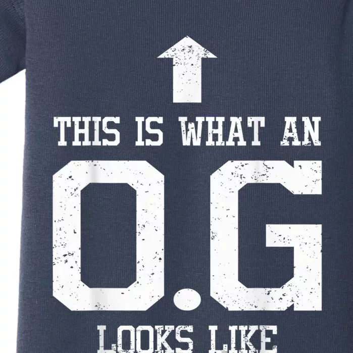 OG Shirt Original Gangster Tshirt Gift For Dad Grandpa Uncle Baby Bodysuit