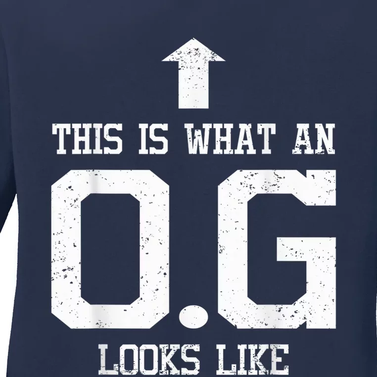 OG Shirt Original Gangster Tshirt Gift For Dad Grandpa Uncle Ladies Long Sleeve Shirt