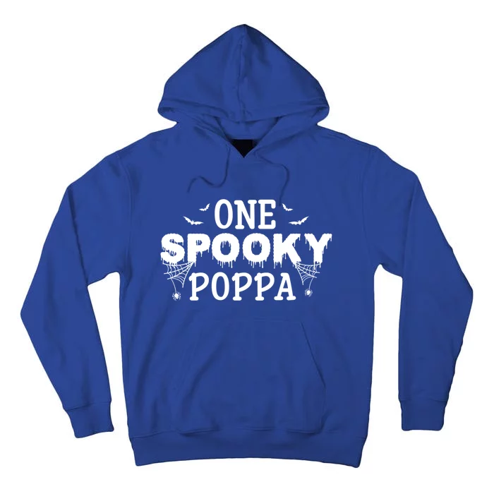 One Spooky Poppa Group Matching Family Halloween Costumes Meaningful Gift Tall Hoodie