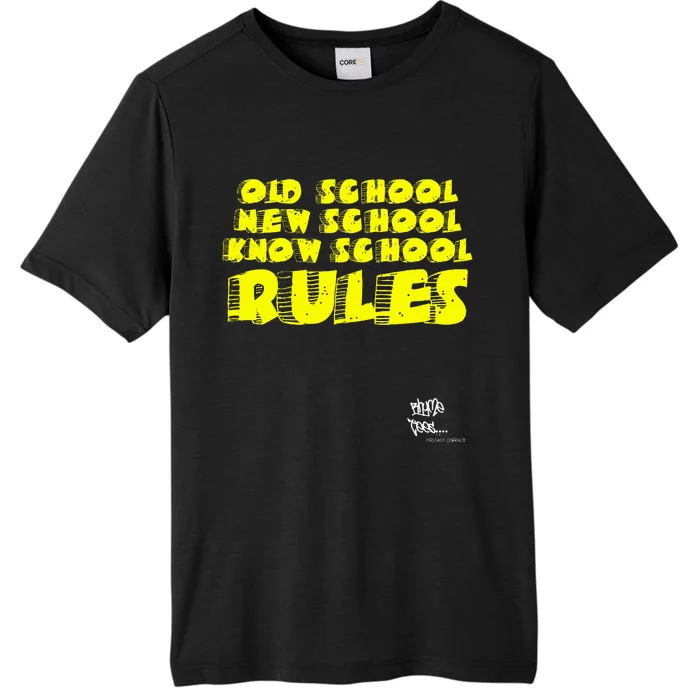 Old School Rap Hip Hop 2000S New School Know School Nas ChromaSoft Performance T-Shirt