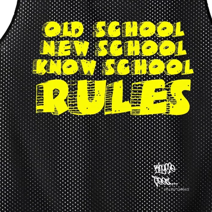 Old School Rap Hip Hop 2000S New School Know School Nas Mesh Reversible Basketball Jersey Tank