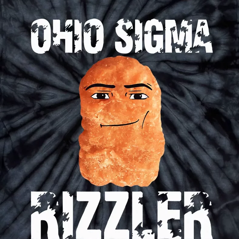 Ohio Sigma Rizzler Meme Rizz Internet Tie-Dye T-Shirt