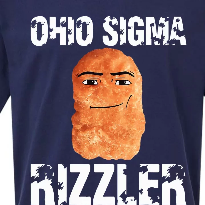 Ohio Sigma Rizzler Meme Rizz Internet Memes Funny Memes Genz Sueded Cloud Jersey T-Shirt