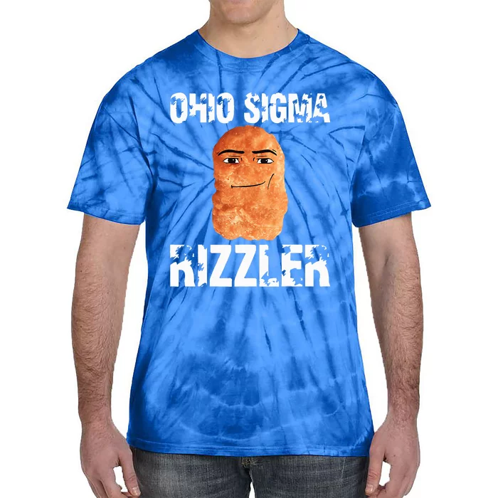 Ohio Sigma Rizzler Meme Rizz Internet Tie-Dye T-Shirt