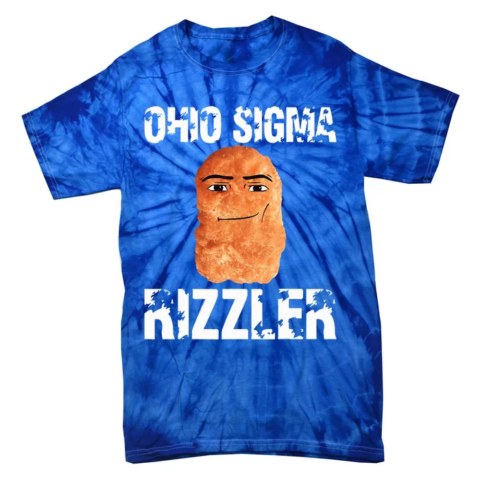 Ohio Sigma Rizzler Meme Rizz Internet Tie-Dye T-Shirt