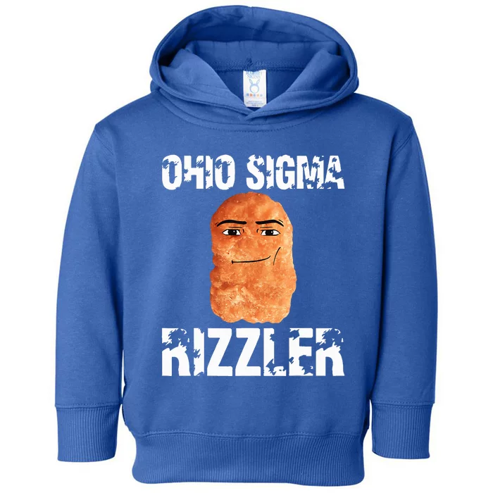 Ohio Sigma Rizzler Meme Rizz Internet Toddler Hoodie