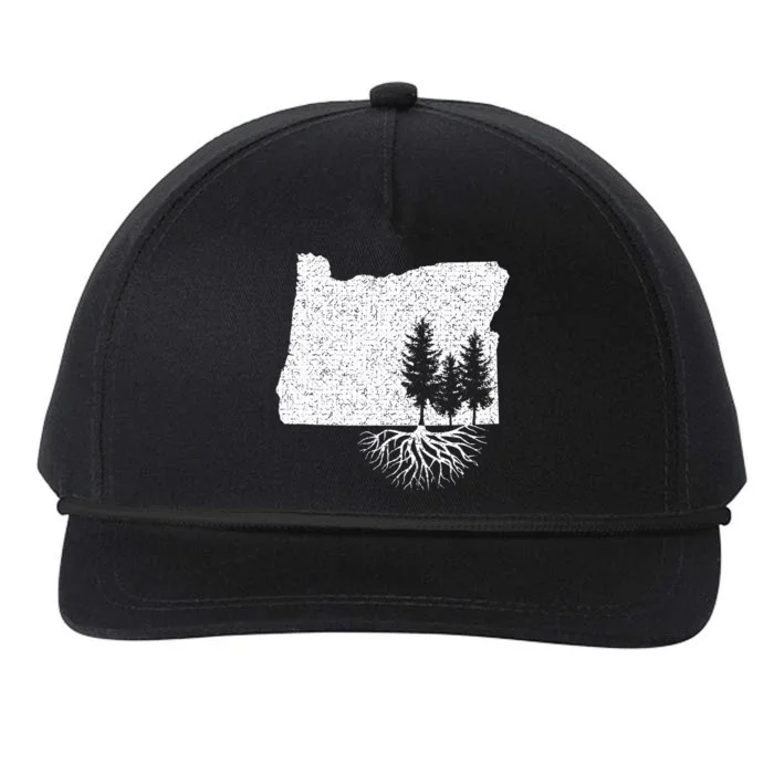 Oregon State Roots Snapback Five-Panel Rope Hat