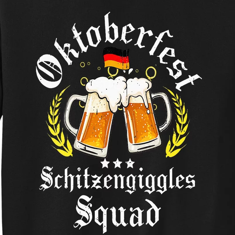 Oktoberfest Schitzengiggle Squad Bavarian Festival Sweatshirt