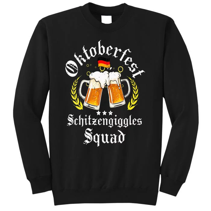 Oktoberfest Schitzengiggle Squad Bavarian Festival Sweatshirt