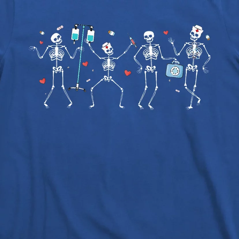 Ortho Squad Skeleton Halloween Orthopedic Nurse RN T-Shirt