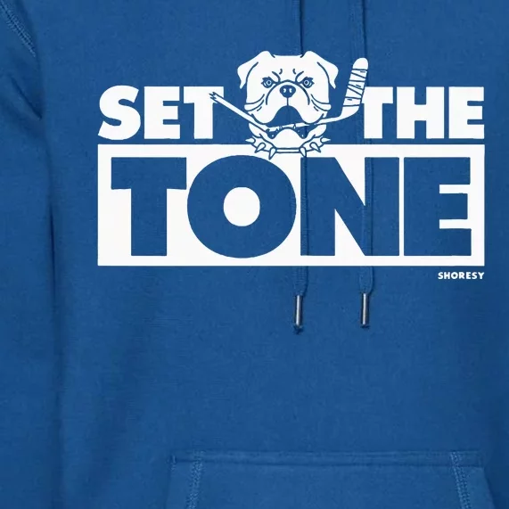 O.Fficial Shoresy Set The Tone Premium Hoodie