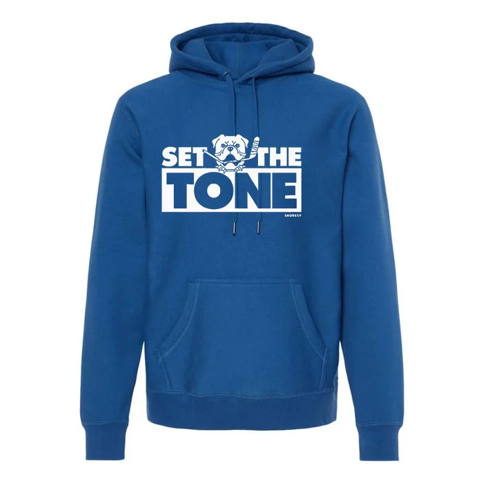 O.Fficial Shoresy Set The Tone Premium Hoodie