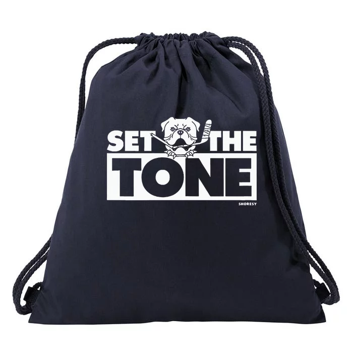 O.Fficial Shoresy Set The Tone Drawstring Bag