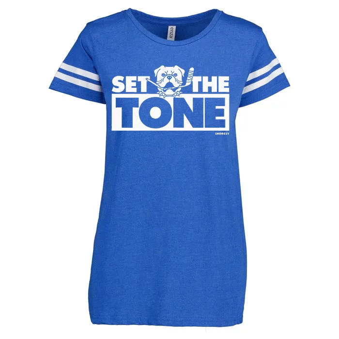 O.Fficial Shoresy Set The Tone Enza Ladies Jersey Football T-Shirt