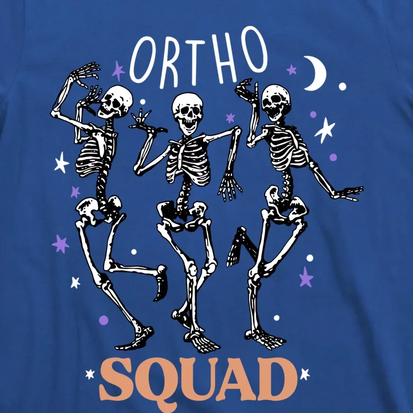 Ortho Squad Skeletons Halloween Orthopedic Nurse Rn Cool Gift T-Shirt