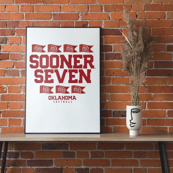 Oklahoma Softball Sooner Seven Poster